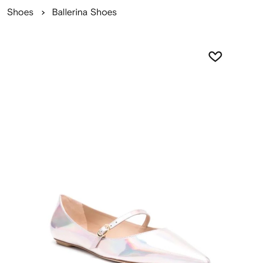 Stuart Weitzman Iridescent Flats - Picture 3 of 16